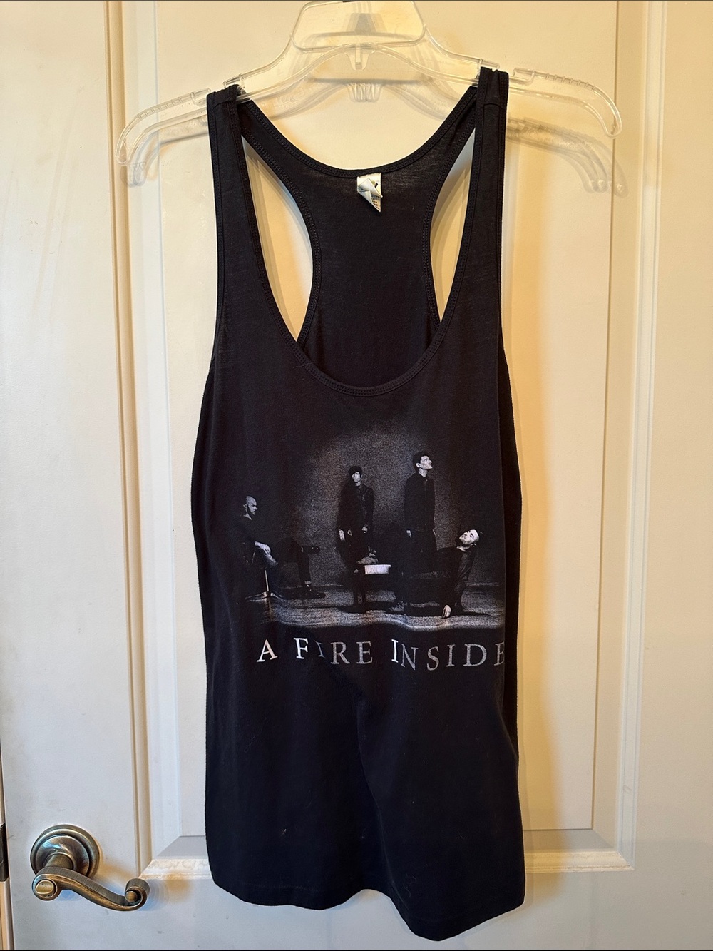 AFI Black Racerback Band Graphic Tank